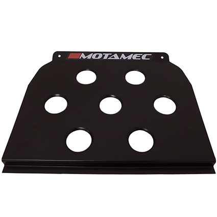 Motamec Universal Black Floor Mounted Driver Heel Rest